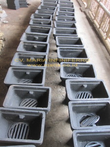 Deck Drain besi cor