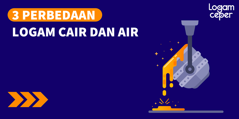 sifat-sifat logam cair dan perbedaan dengan air