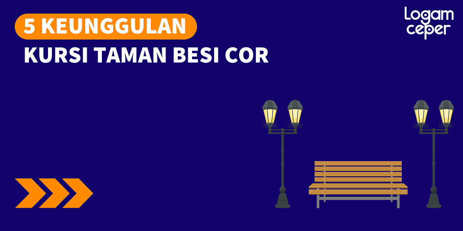 keunggulan kursi taman besi cor